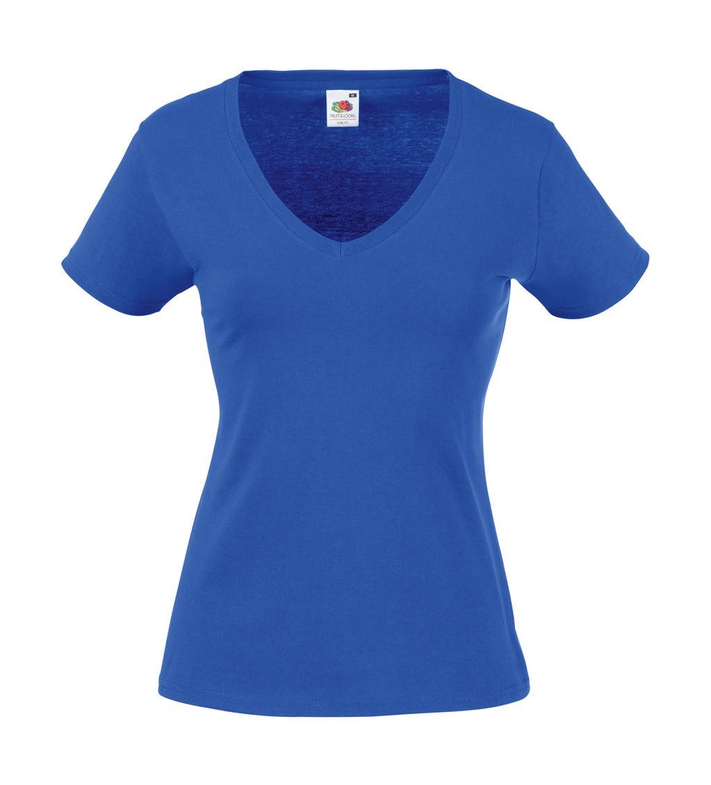 Tee-shirt Femme Coline - Col En V, Sans Manches, Alternance Uni Et Imprimé - 97% Coton - Taille Normale