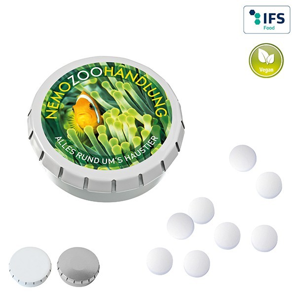 SUPER MINI Boîte “Clic-Clac” avec pastilles à la menthe
